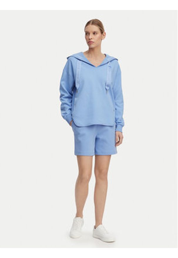 JOOP! Szorty sportowe Trissi 30102118 Błękitny Regular Fit. Kolor: niebieski. Materiał: syntetyk