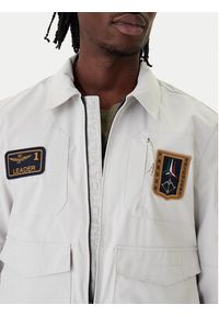 Aeronautica Militare Kurtka bomber 261AB3049UCT04290 Szary Regular Fit. Kolor: szary. Materiał: syntetyk #5