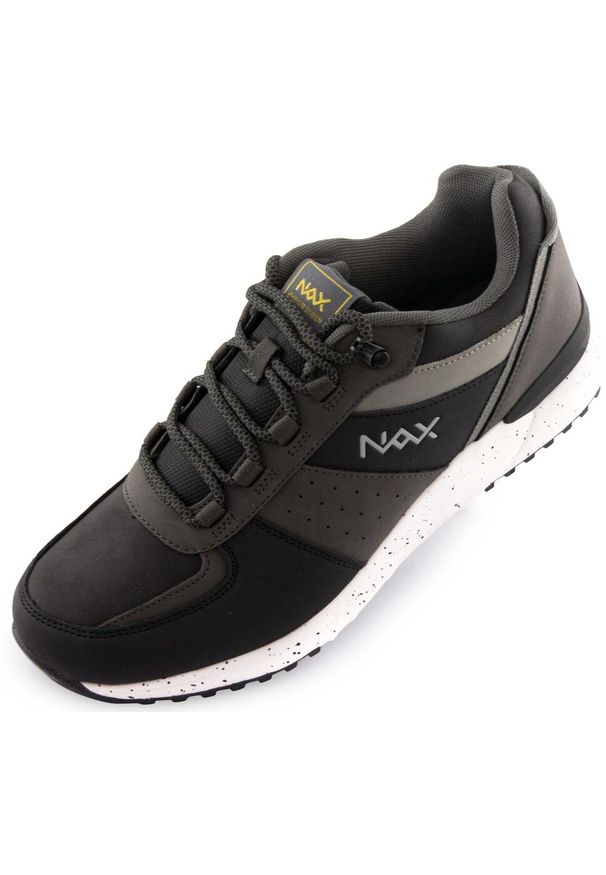ZONE PERFECT - Męskie buty miejskie Nax Ikew 44 - Skórzana elegancja i komfort. Kolor: wielokolorowy. Materiał: syntetyk, tkanina, materiał