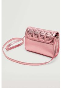 mango - Mango torebka Claires kolor różowy. Kolor: różowy. Rodzaj torebki: na ramię #3