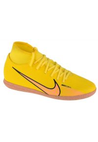 Buty piłkarskie Nike Mercurial Superfly 9 Club Ic M DJ5962-780 żółte żółcie. Zapięcie: sznurówki. Kolor: żółty. Materiał: guma, tkanina, syntetyk. Szerokość cholewki: normalna. Sport: piłka nożna #1