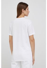 Armani Exchange T-shirt bawełniany 3LYT14.YJ5MZ kolor biały. Kolor: biały. Materiał: bawełna. Wzór: nadruk #3