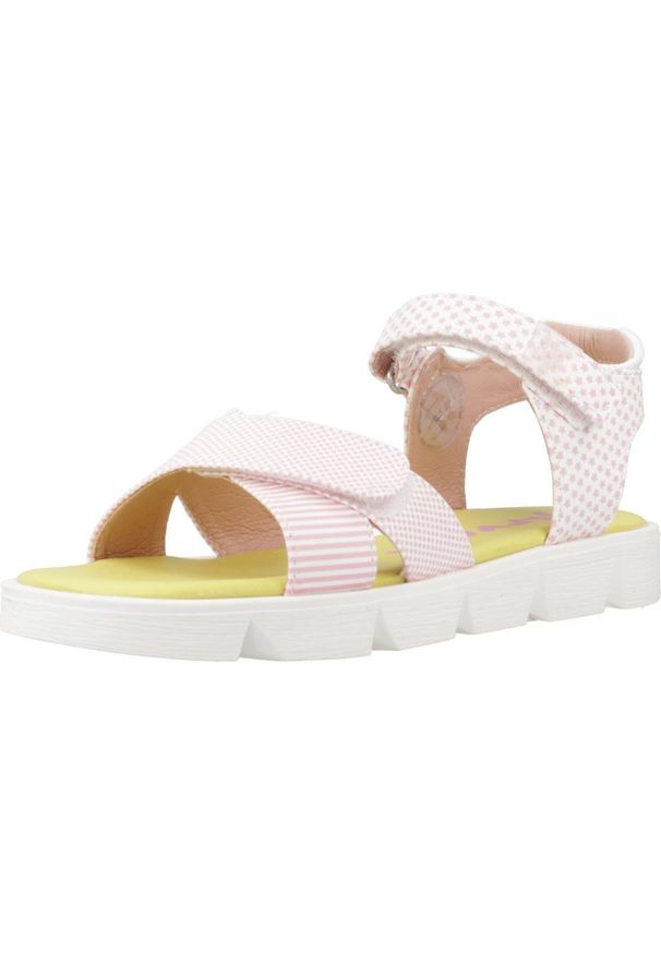 Garvalin - Sandały GARVALIN 242446G Rose. Kolor: różowy. Materiał: tkanina, syntetyk. Sezon: lato