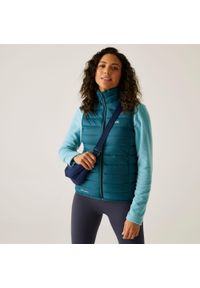 Regatta - Marizion Damska kamizelka spacerowa z przegrodami. Kolor: niebieski. Sport: turystyka piesza #1