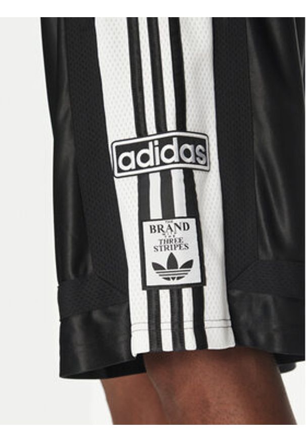 Adidas - adidas Szorty sportowe Adibreak JM6689 Czarny Loose Fit. Kolor: czarny. Materiał: syntetyk. Styl: sportowy