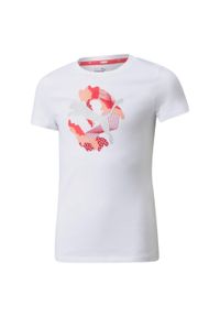 Koszulka treningowa dla dzieci Puma Alpha Tee G. Kolor: biały