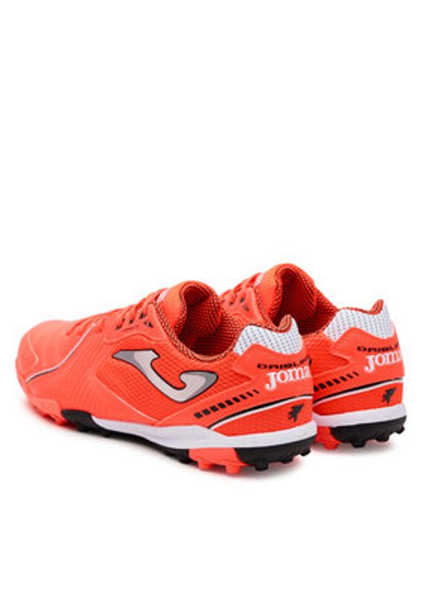 Joma Buty do piłki nożnej Dribling 2507 DRIS2507TF Koralowy. Kolor: pomarańczowy. Materiał: skóra