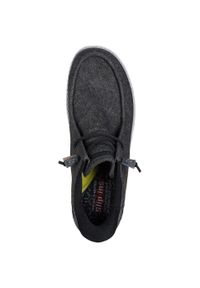 skechers - Buty sportowe męskie Skechers Melson Coronado. Kolor: czarny. Materiał: materiał #2