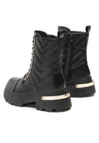 DeeZee Trzewiki WS9186-02 Czarny. Kolor: czarny. Materiał: skóra #4