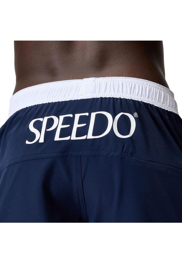 Spodenki szorty plażowe na basen męskie Speedo Logo Volley. Kolor: niebieski