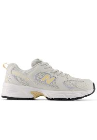 Buty młodzieżowe New Balance G5303U0 - szare. Kolor: szary. Materiał: materiał, syntetyk, guma. Szerokość cholewki: normalna #1