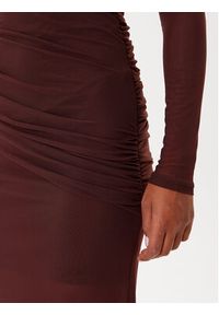 BARDOT Sukienka wieczorowa Veria 59987DB Brązowy Regular Fit. Kolor: brązowy. Materiał: syntetyk. Styl: wizytowy #3