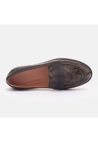 Marco Shoes Mokasyny z naturalnej skóry brązowe. Kolor: brązowy. Materiał: skóra #8
