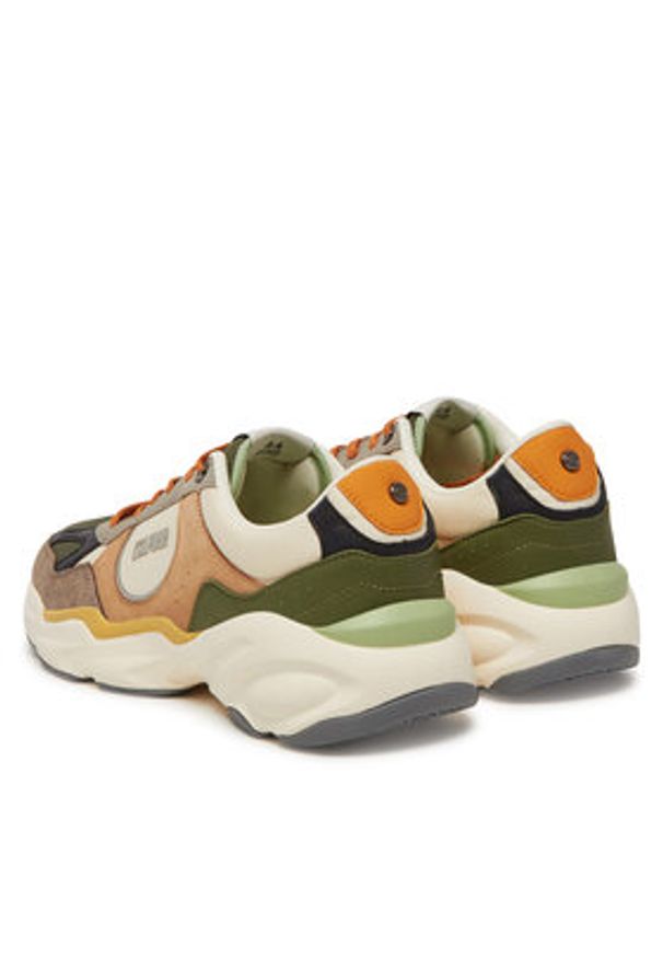 Colmar Sneakersy Dexter SS25/025 Brązowy. Kolor: brązowy. Materiał: zamsz, skóra
