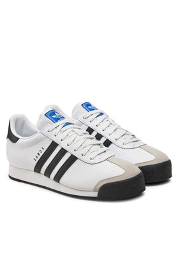 Adidas - adidas Sneakersy Samoa 675033 Biały. Kolor: biały. Materiał: skóra