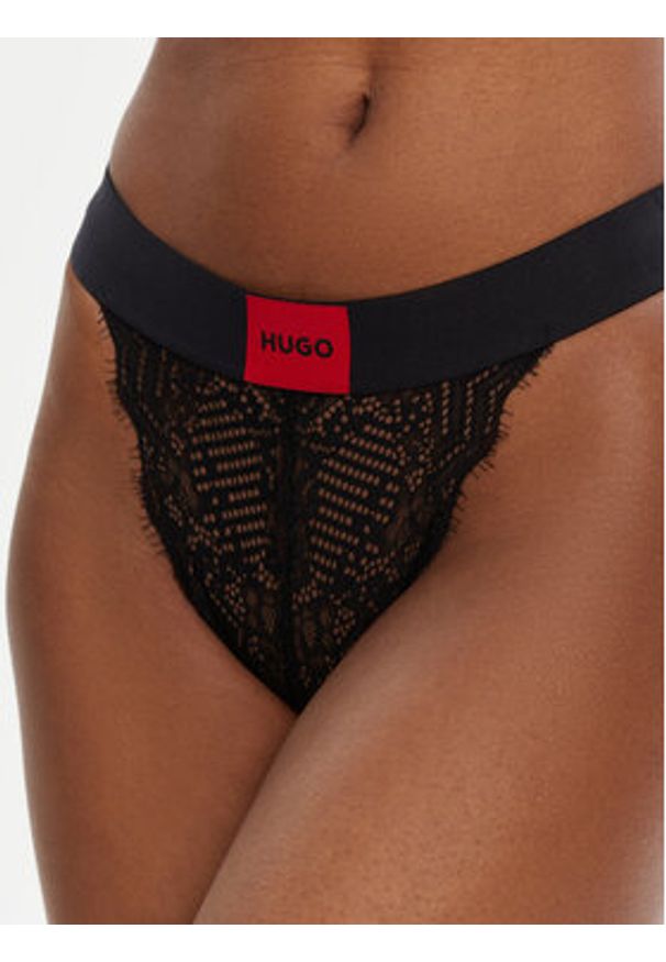 Hugo - HUGO Figi klasyczne 50535071 Czarny. Kolor: czarny. Materiał: syntetyk