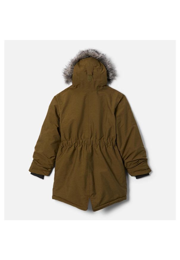 columbia - Kurtka zimowa dziewczęca Columbia Nordic Strider™ Jacket. Kolor: zielony. Sezon: zima. Sport: turystyka piesza