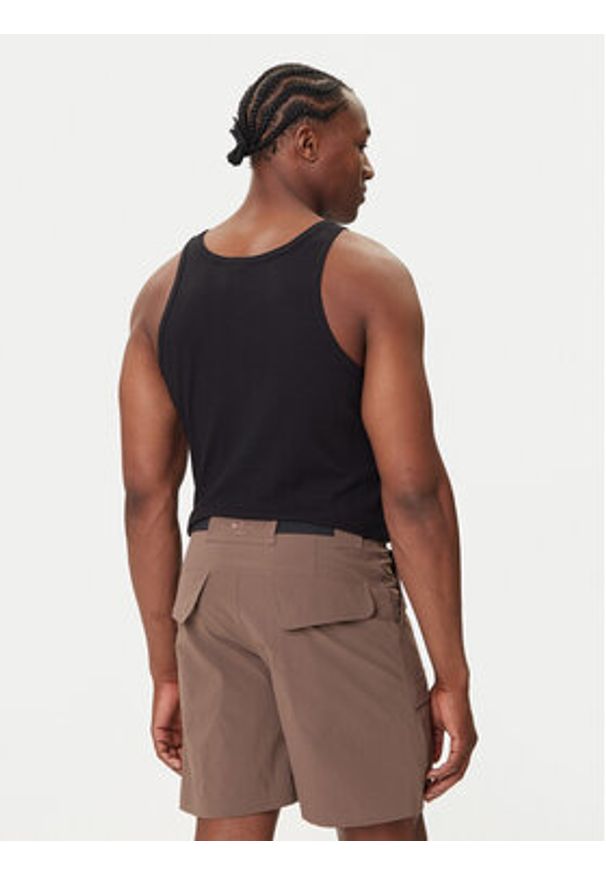 Adidas - adidas Tank top Trefoil Essentials KA0648 Czarny Regular Fit. Kolor: czarny. Materiał: syntetyk, bawełna