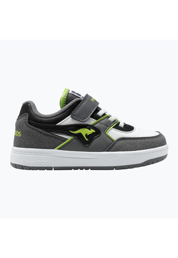 KangaRoos - Buty dziecięce KangaROOS K-CP Bounder EV. Kolor: szary, biały, wielokolorowy. Sport: turystyka piesza
