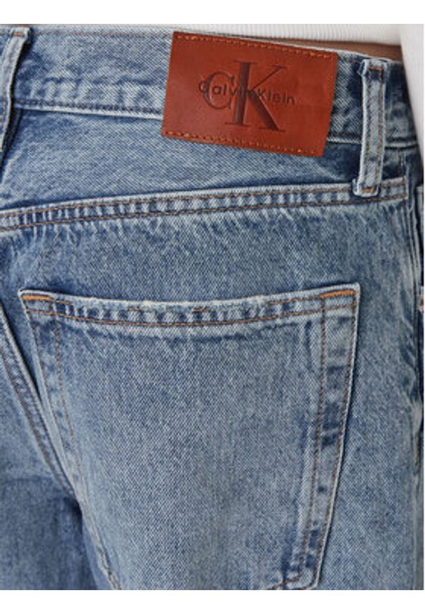 Calvin Klein Jeans Jeansy LV047F473G Niebieski Baggy Fit. Kolor: niebieski