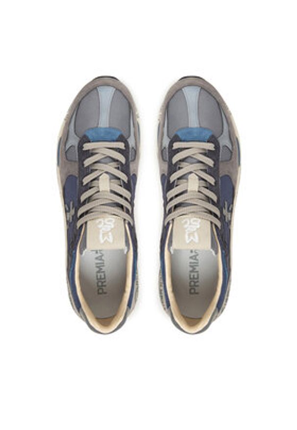 Premiata Sneakersy Mase25 Var 8021 Szary. Kolor: szary. Materiał: skóra, zamsz