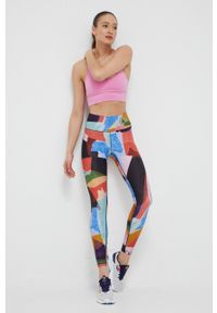 CASALL - Casall legginsy treningowe wzorzyste. Materiał: tkanina, skóra, materiał, włókno. Wzór: ze splotem #1