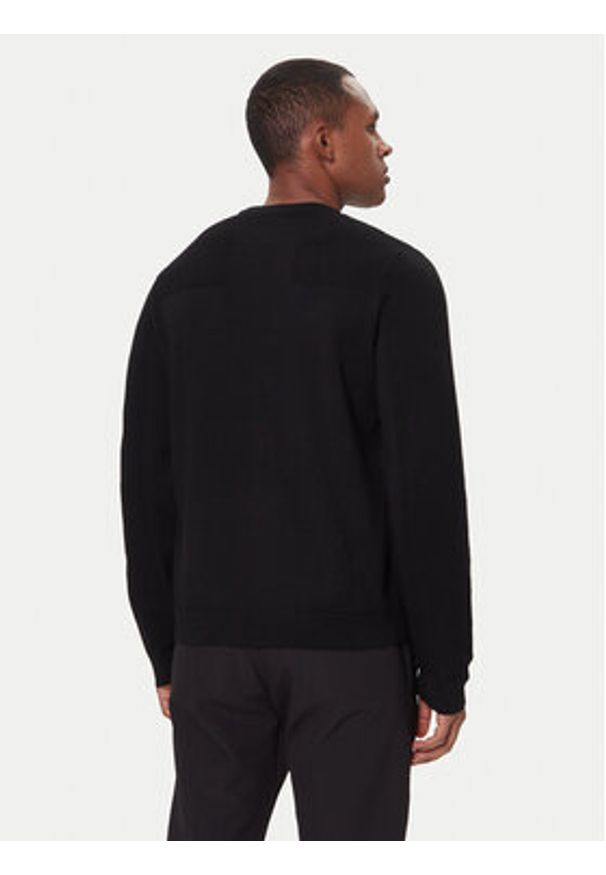 BOSS Sweter Momentum-X CN 50547507 Czarny Slim Fit. Kolor: czarny. Materiał: syntetyk