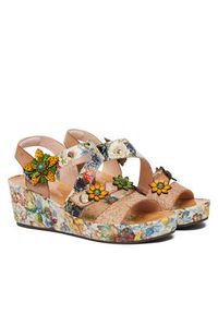 Laura Vita Sandały Facdiao 11 Beżowy. Kolor: beżowy. Materiał: skóra #2