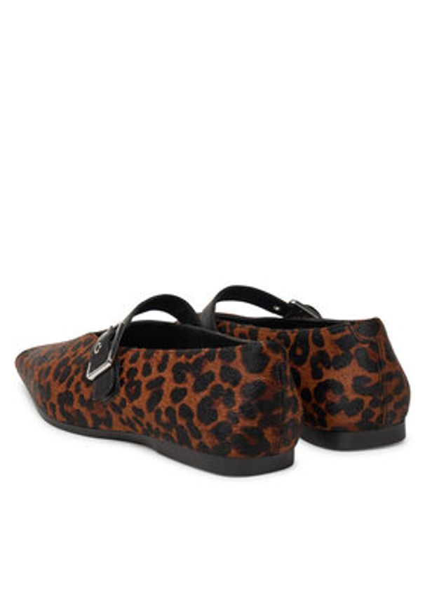 Vagabond Shoemakers Baleriny Wioletta 5901-161-94 Brązowy. Kolor: brązowy. Materiał: skóra