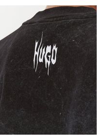 Hugo T-Shirt Cropped_Bp 50508784 Szary Relaxed Fit. Kolor: szary. Materiał: bawełna #5