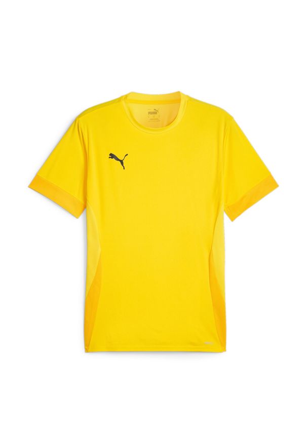 Koszulka Puma TeamGoal. Kolor: żółty, wielokolorowy, czarny. Sport: piłka nożna