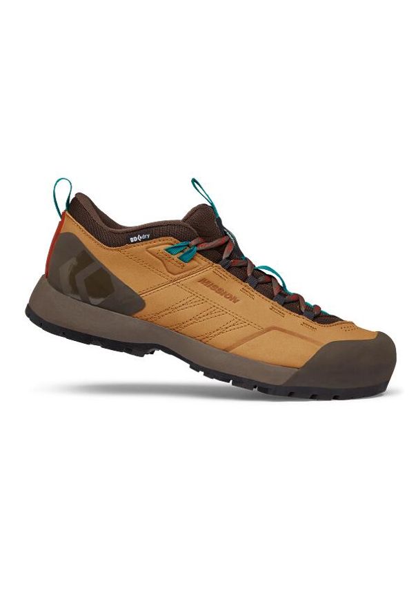 Buty Trekkingowe Męskie Black Diamond Mission. Kolor: brązowy, żółty. Sport: turystyka piesza
