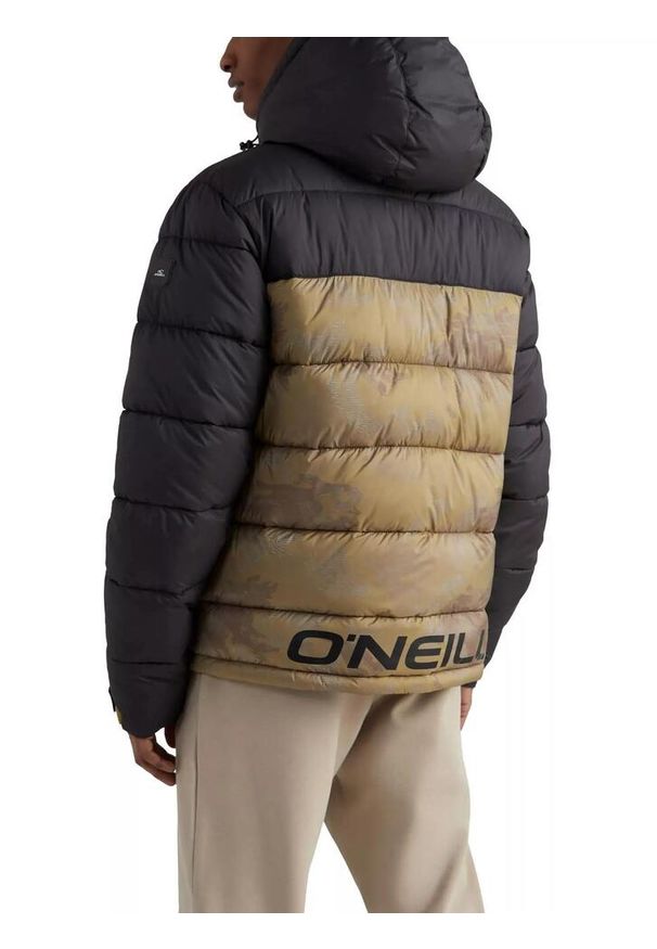 Kurtka zimowa męska O'Neill O'Riginals Fz Puffer. Kolor: wielokolorowy, brązowy, zielony. Długość: krótkie. Sezon: zima. Sport: narciarstwo