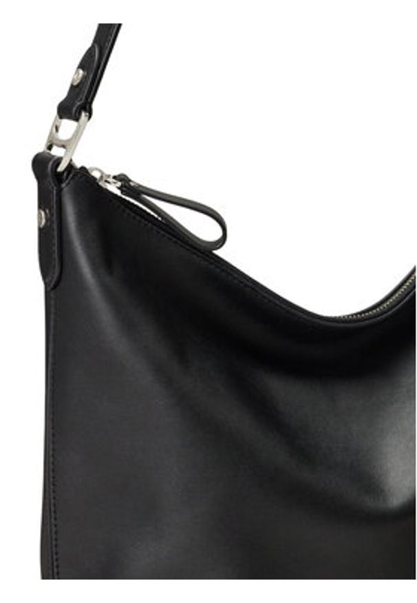 Lauren Ralph Lauren - LAUREN RALPH LAUREN Torebka 431P03419002 Czarny. Kolor: czarny. Materiał: skórzane