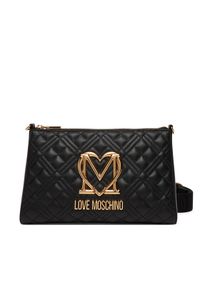 Love Moschino - LOVE MOSCHINO Torebka JC4300PP0MK1200A Czarny. Kolor: czarny. Materiał: skórzane