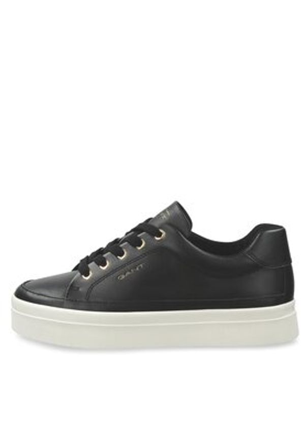 GANT - Gant Sneakersy Avona Sneaker 28531446 Czarny. Kolor: czarny. Materiał: skóra