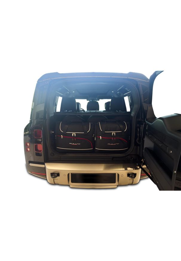 KJUST - Torby Do Bagażnika Land Rover Defender 5-6 Seats 110 Phev 2021+ 5Szt Kjust. Kolor: czarny. Styl: sportowy