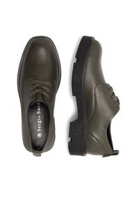 Sergio Bardi Oxfordy WI16-C1053-03SB Zielony. Kolor: zielony. Materiał: skóra #2