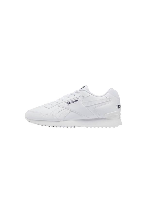 Buty do chodzenia męskie Reebok Glide Ripple Clip. Zapięcie: sznurówki. Kolor: biały, wielokolorowy, niebieski. Materiał: guma, materiał, tkanina, syntetyk. Szerokość cholewki: normalna. Sport: turystyka piesza