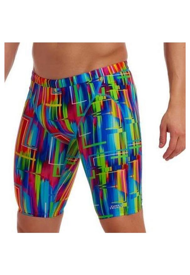 FUNKY TRUNKS - Spodenki do pływania Jammery Funky Trunks The Glitch. Kolor: wielokolorowy