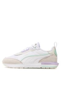 Puma Sneakersy R22 383462 25 Biały. Kolor: biały. Materiał: materiał