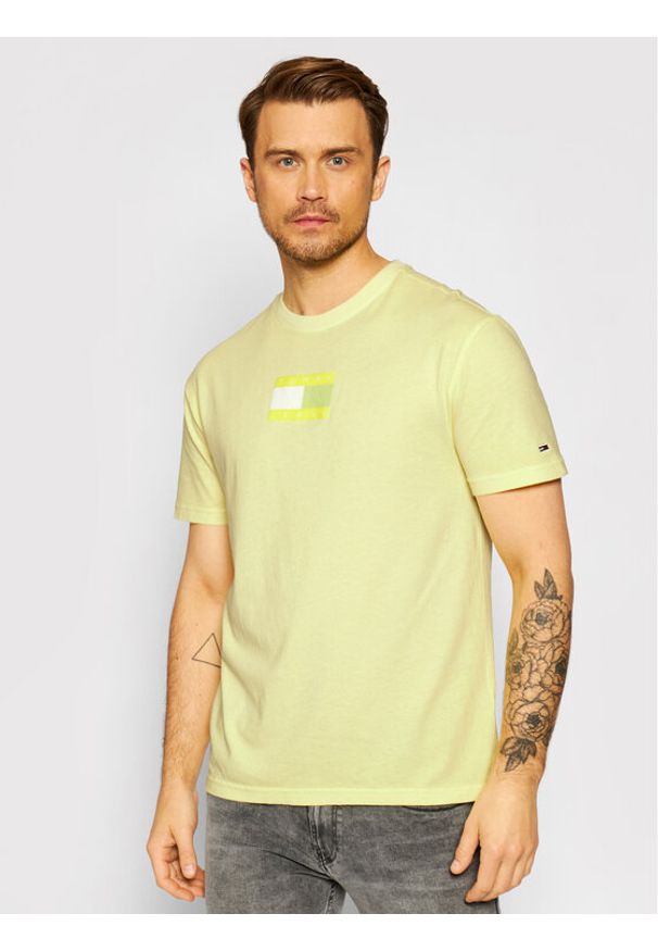 T-Shirt Tommy Jeans. Kolor: żółty