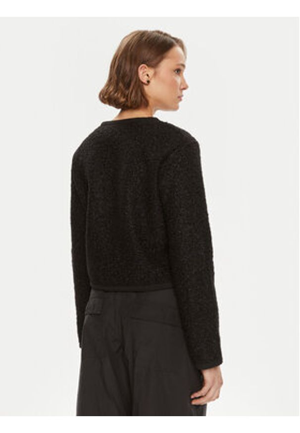 Gina Tricot Kurtka przejściowa 20990 Czarny Regular Fit. Kolor: czarny. Materiał: syntetyk