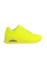 skechers - Buty do chodzenia damskie Skechers Night Shades. Zapięcie: sznurówki. Kolor: żółty, wielokolorowy. Materiał: syntetyk, tkanina, materiał. Szerokość cholewki: normalna. Sport: turystyka piesza