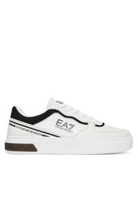 EA7 Emporio Armani Sneakersy 7X000338 AF18614 MZ021 Biały. Kolor: biały. Materiał: skóra #1