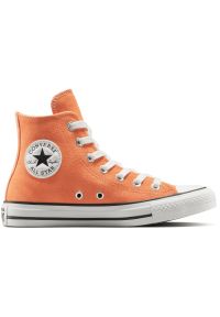 Sneakers Converse Chuck Taylor All Star. Kolor: pomarańczowy. Materiał: zamsz, materiał. Model: Converse All Star. Sport: fitness #1