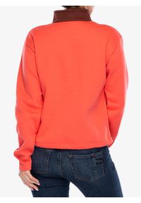 columbia - Bluza z zamkiem damska Columbia Lodge Quarter Zip. Kolor: czerwony. Sport: turystyka piesza