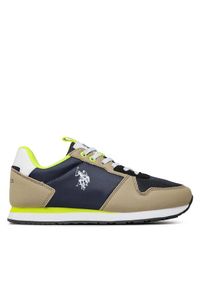 Sneakersy U.S. Polo Assn.. Kolor: niebieski