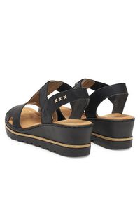 Rieker Sandały CEO-67498-00 Czarny. Kolor: czarny. Materiał: materiał #6