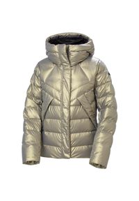 Damska kurtka puchowa Helly Hansen Bliss. Kolor: brązowy. Materiał: puch. Sezon: zima #1
